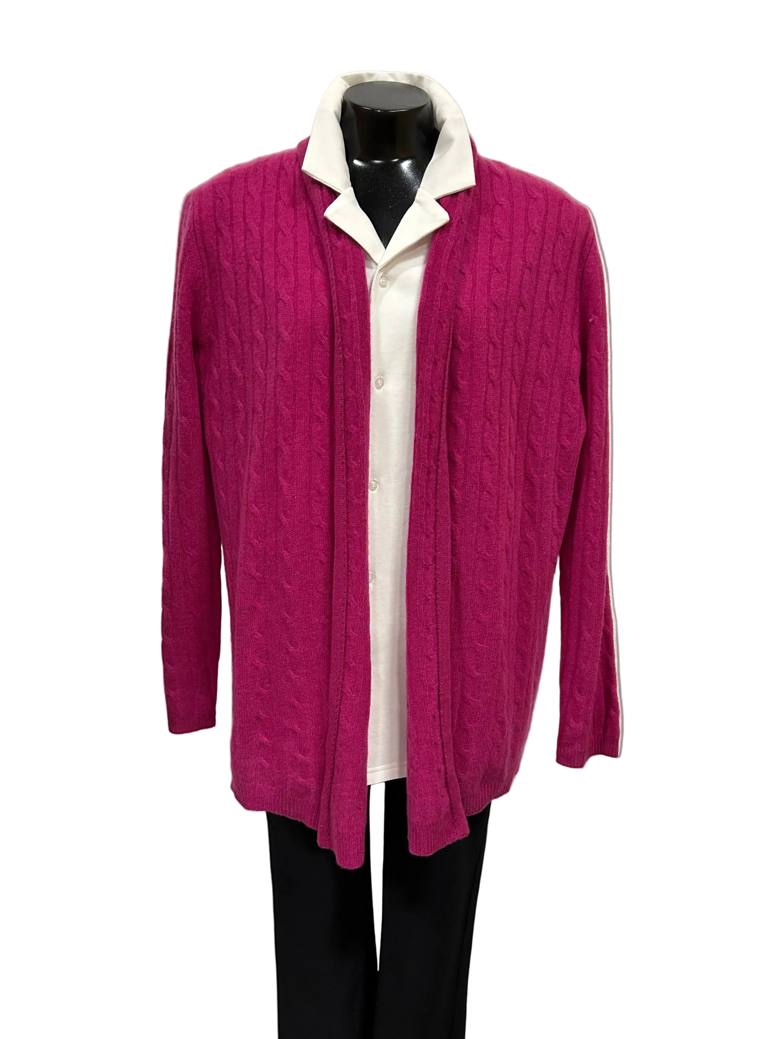 Sara Campbell, Cashmere Cardigan, size Large