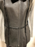 Worth, Leather Vest, Size 4