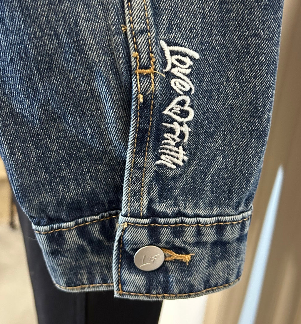 Love in Faith, Denim jacket, size XL