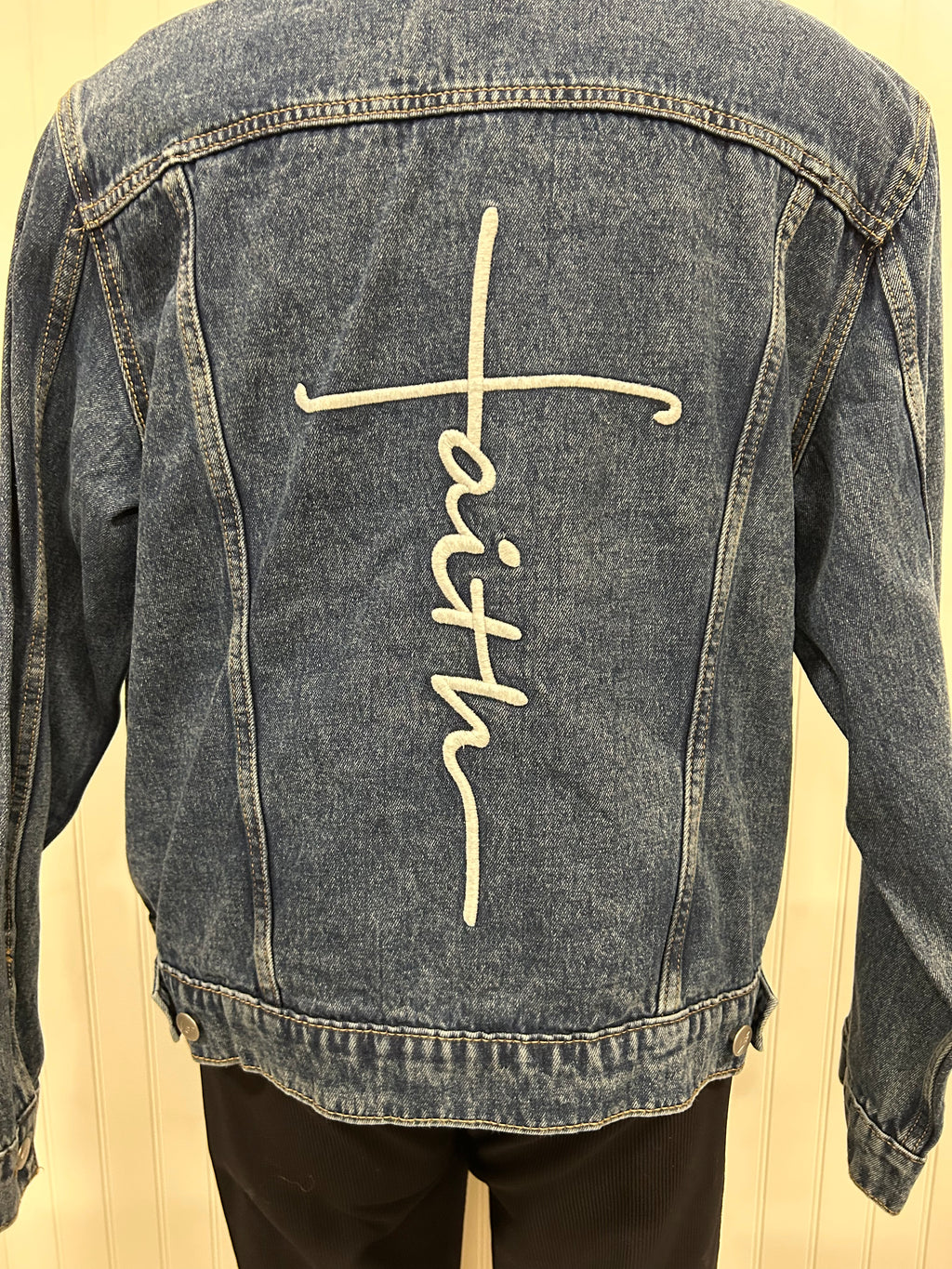 Love in Faith, Denim jacket, size XL