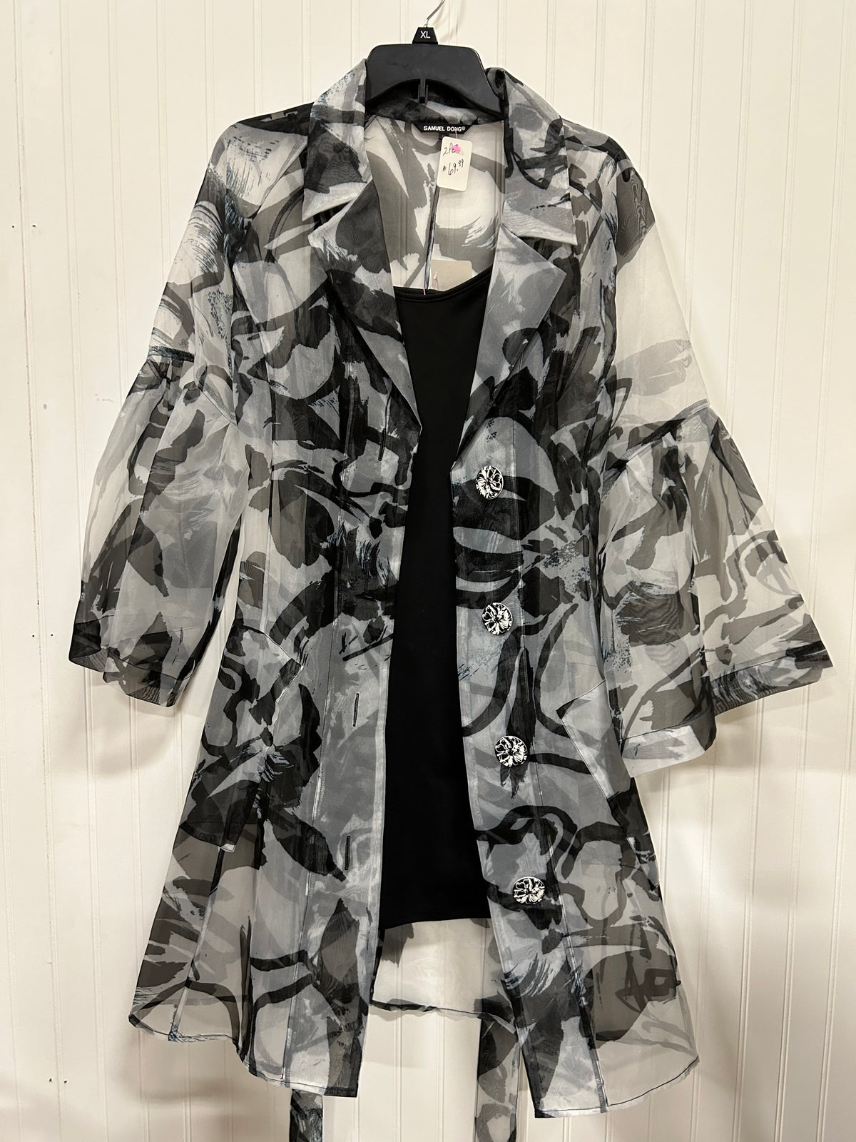 Samuel Dong, 2pc. Dress, size Medium