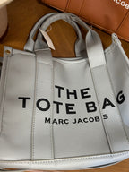 Marc Jacobs, leather tote bag, Carmel