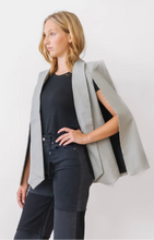 Load image into Gallery viewer, Fate Houndstooth Women’s Cape Jacket New with Tags Size Large

