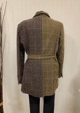 Load image into Gallery viewer, Tweed Belted Jacket, Size Large
