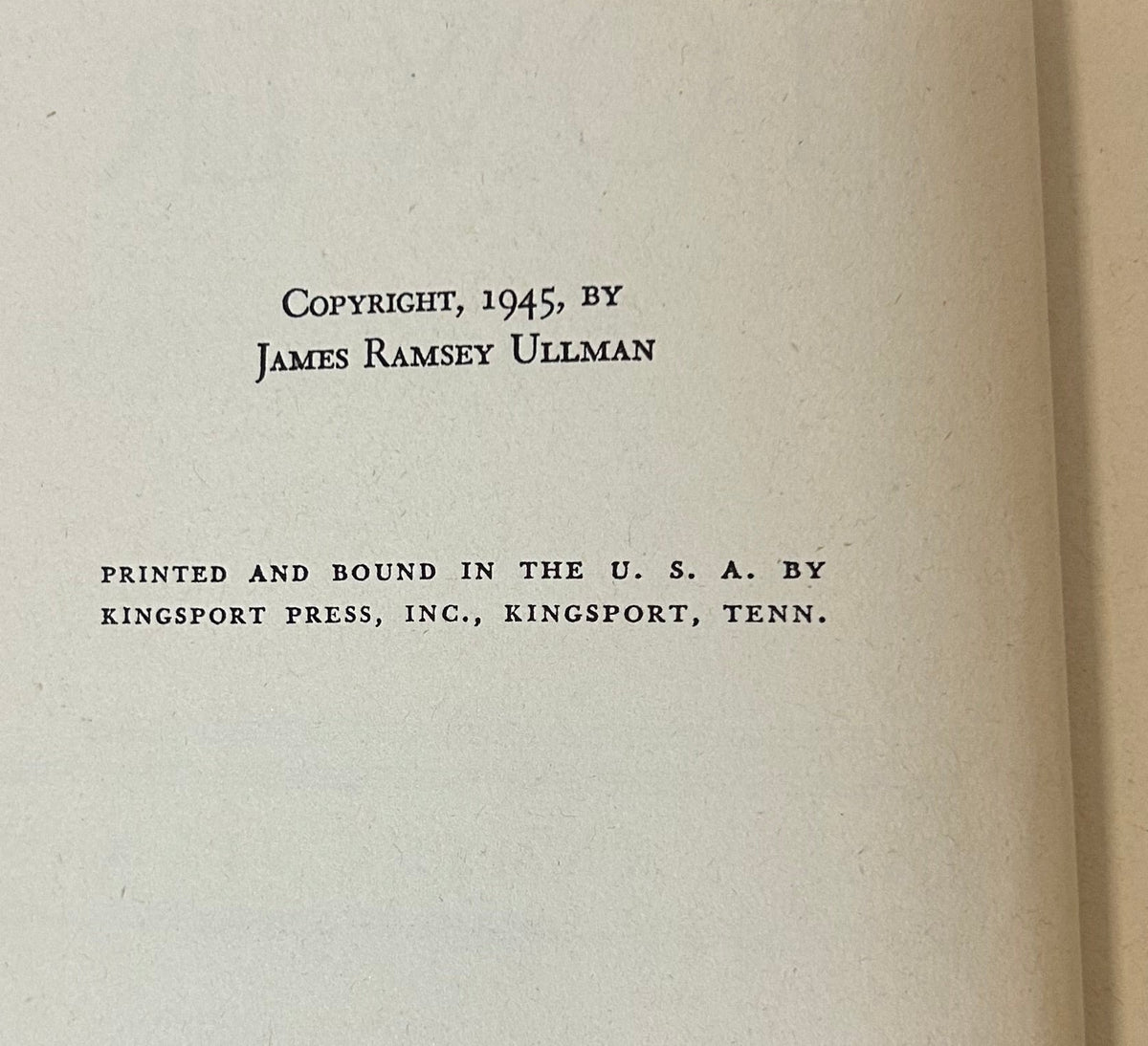 Vintage,The White Tower by James Ramsey Ullman