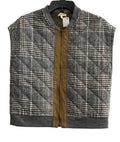 Mystree, plaid vest, size Small