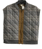 Mystree, plaid vest, size Small