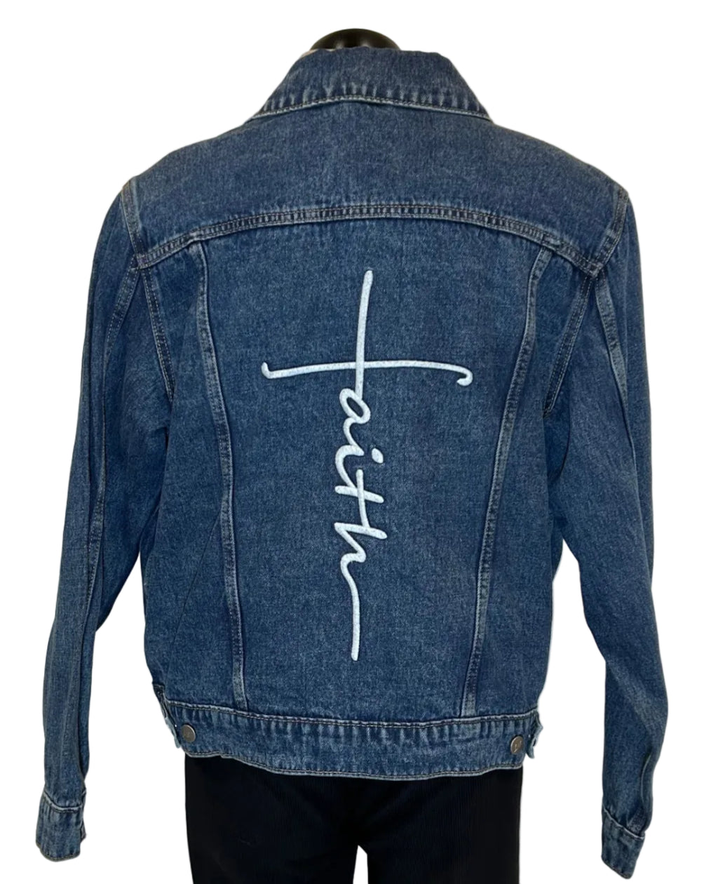 Love in Faith, Denim jacket, size XL