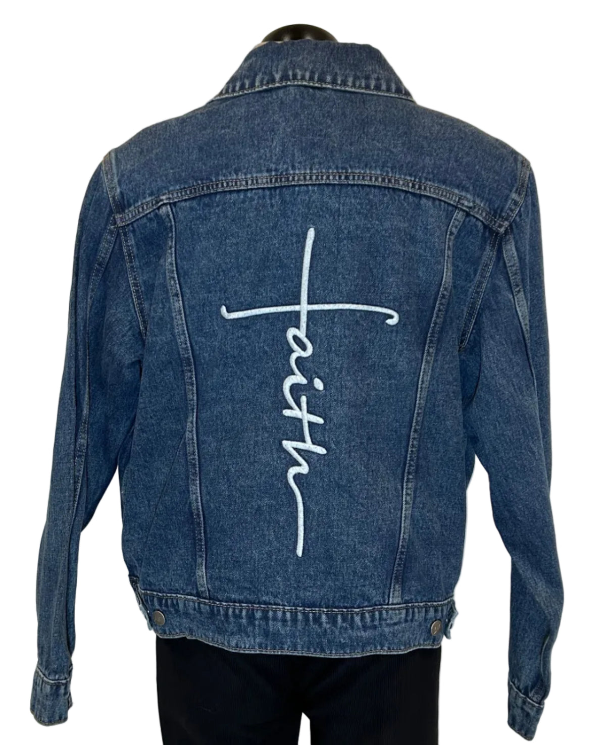 Love in Faith, Denim jacket, size XL