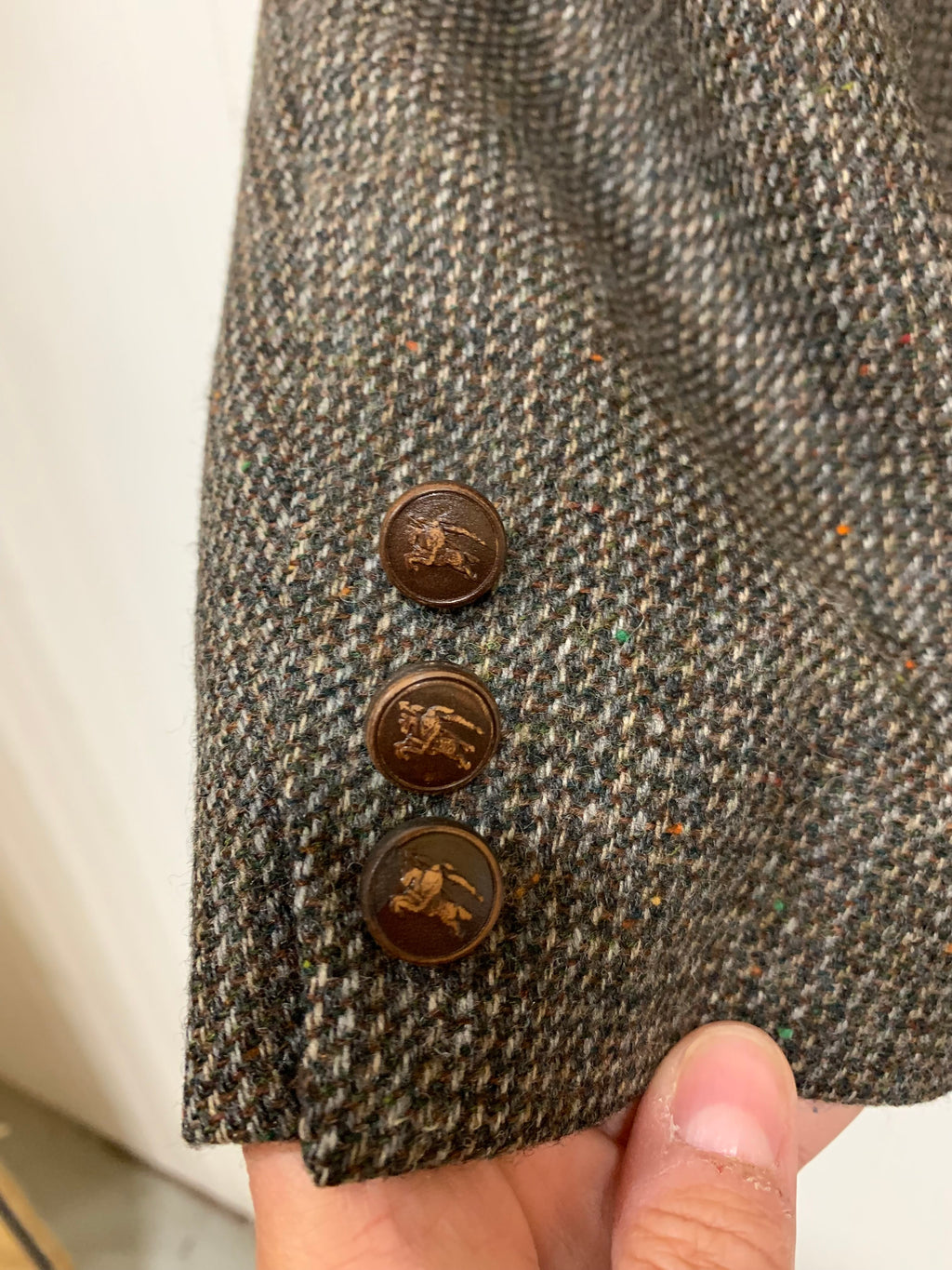 Burberry, Men's Sport Coat, Size 42