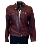 France 2 Cuir Paris, leather jacket, size 6-8