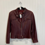 France 2 Cuir Paris, leather jacket, size 6-8