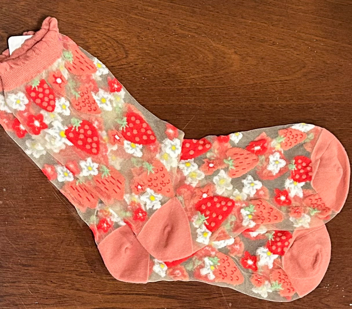 Sock Candy, strawberry daisy, socks