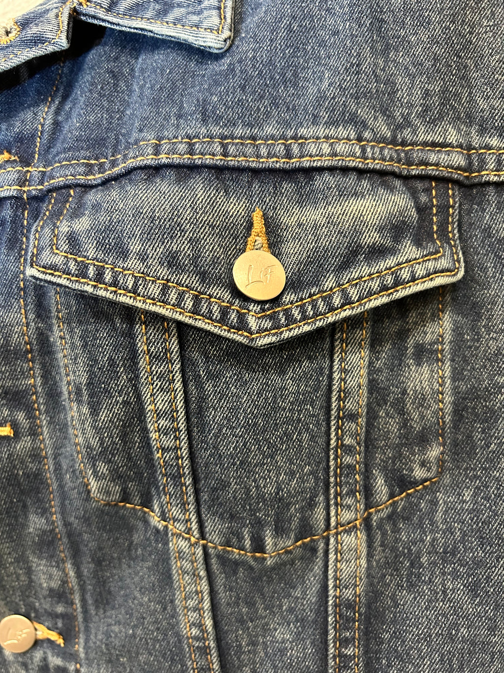 Love in Faith, Denim jacket, size XL