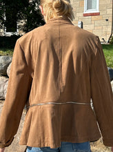 Load image into Gallery viewer, Chico's, suede-like jacket, size 2
