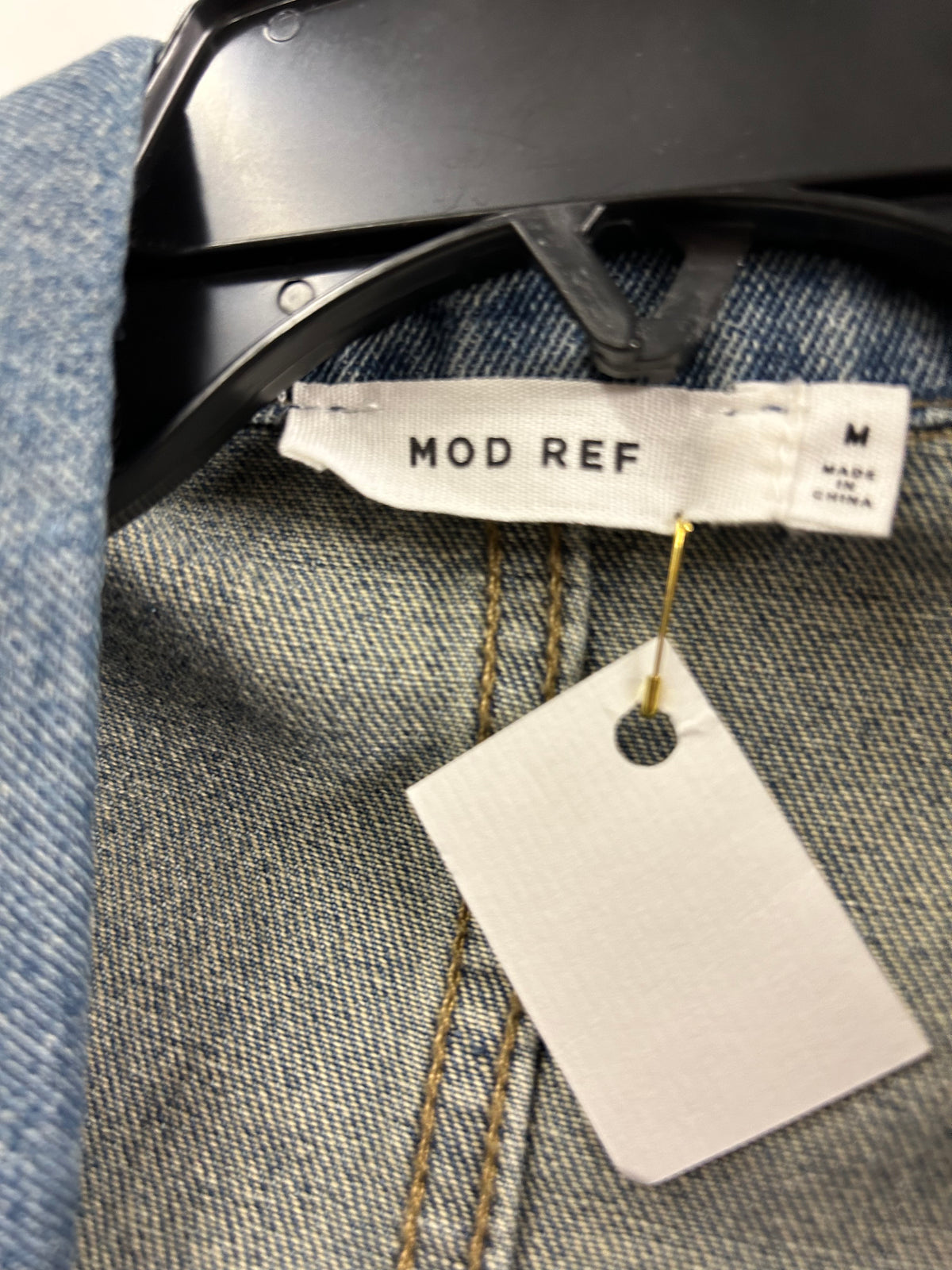 Mod Ref, denim jacket, size Medium