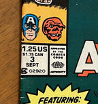 Vintage, Captain Marvel, Comic Book