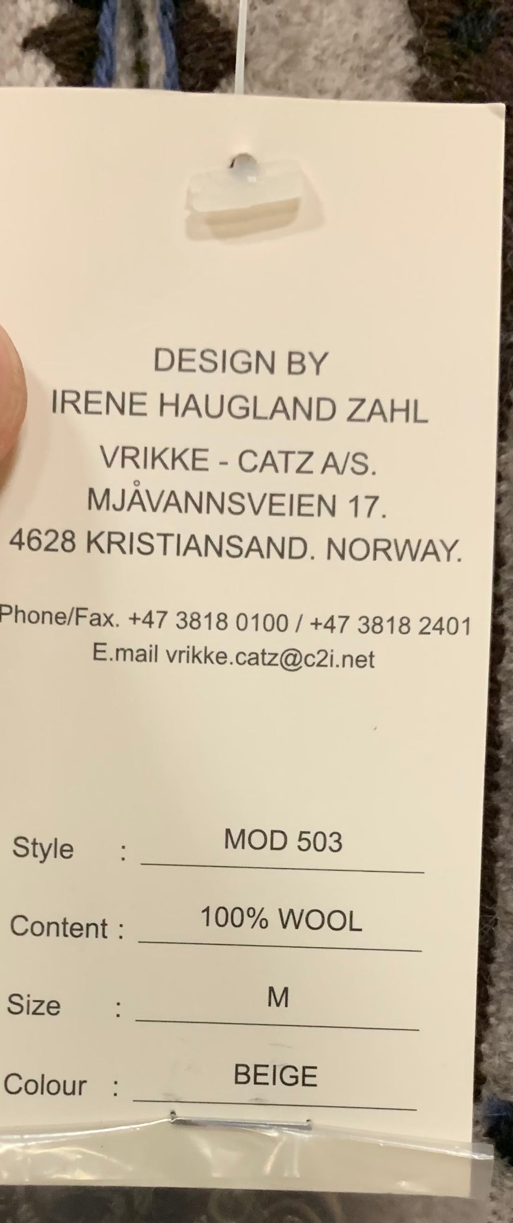 Vrikke, Jacket, Size Medium