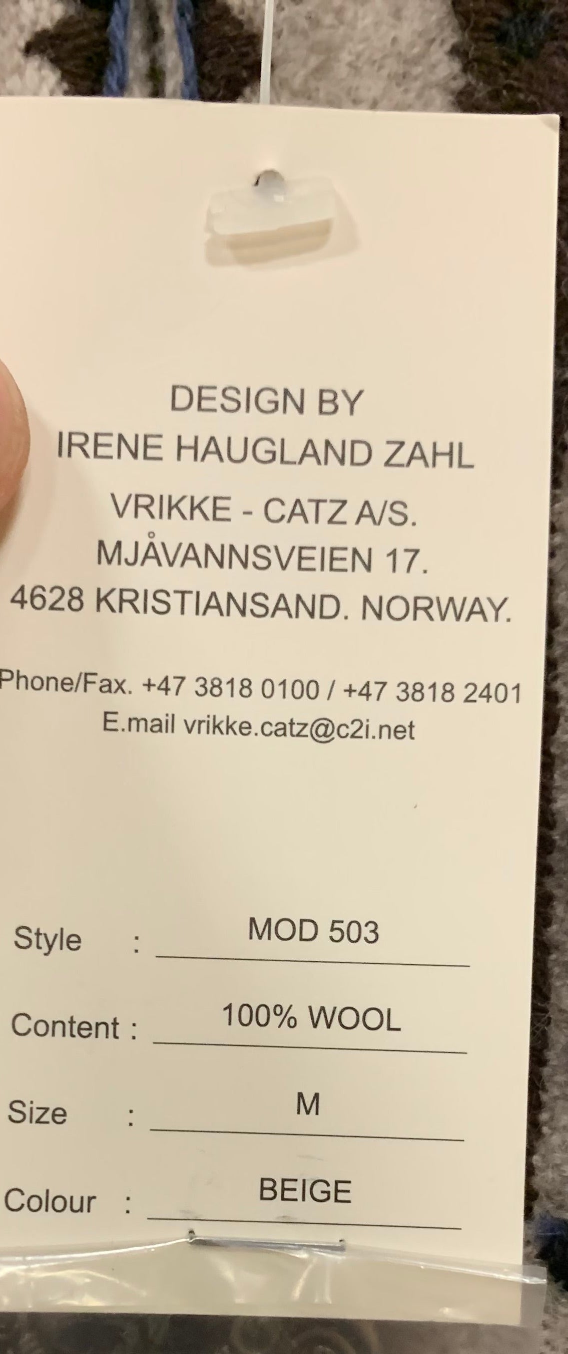 Vrikke, Jacket, Size Medium