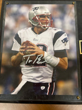 Load image into Gallery viewer, Tom Brady football plaque
