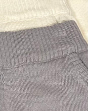Load image into Gallery viewer, Viverano taupe, cotton knit pants, size 3-6 months
