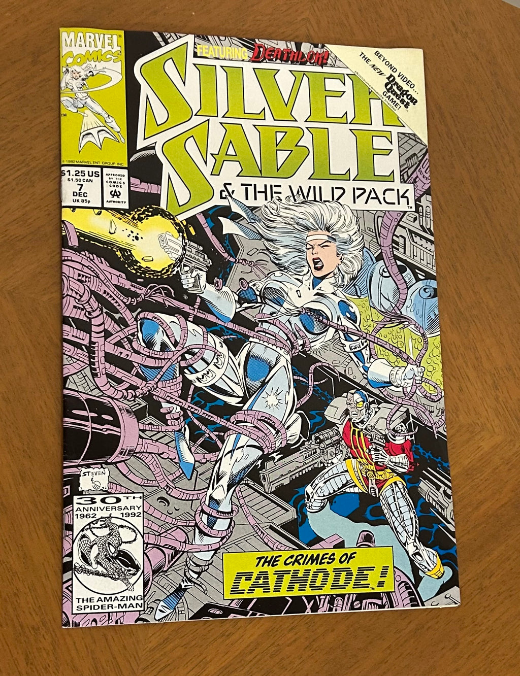 Vintage, Silver Sable & the Wild Pack, Comic Book