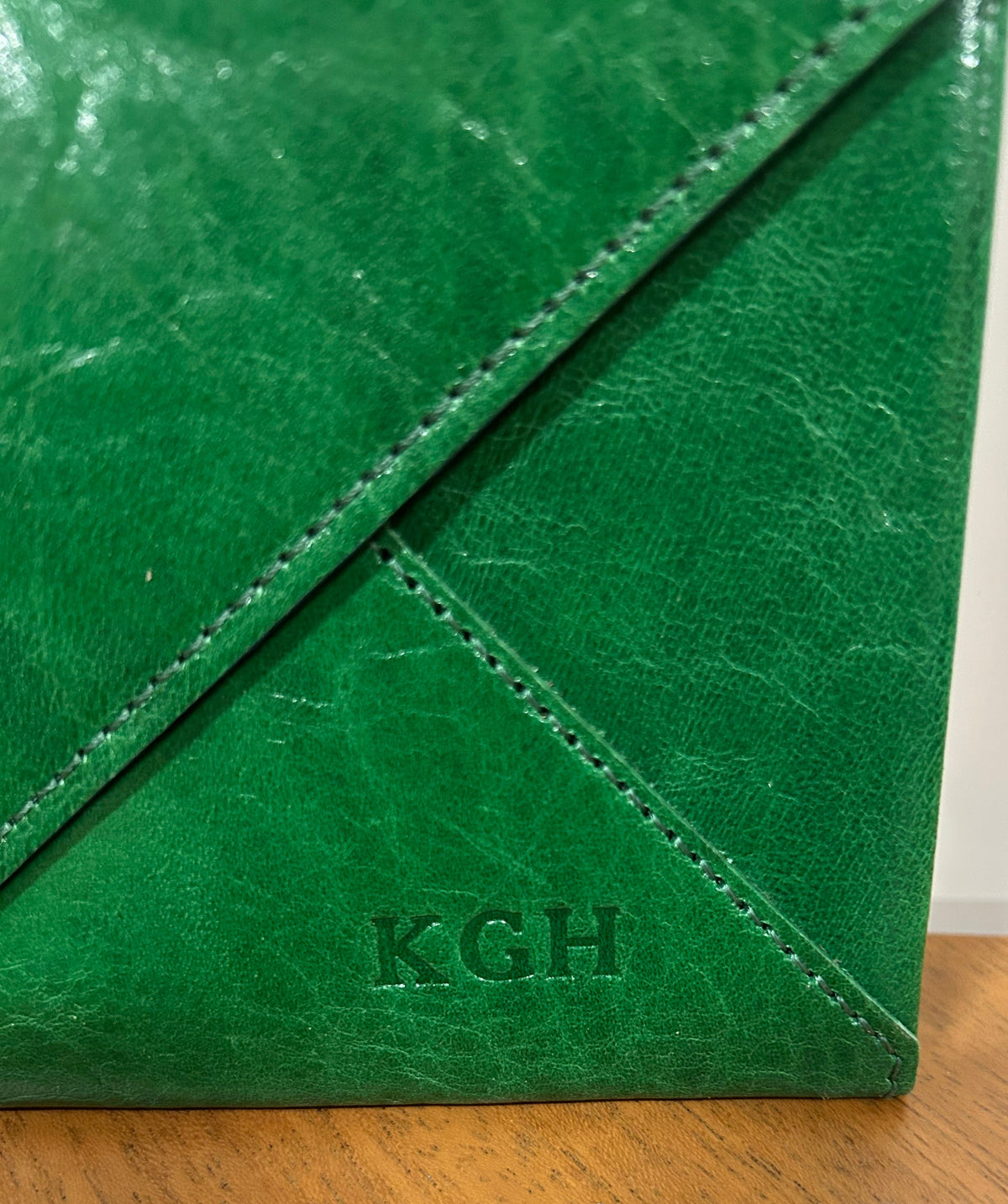 ABAS Green Envelope, clutch wallet