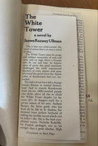 Vintage,The White Tower by James Ramsey Ullman