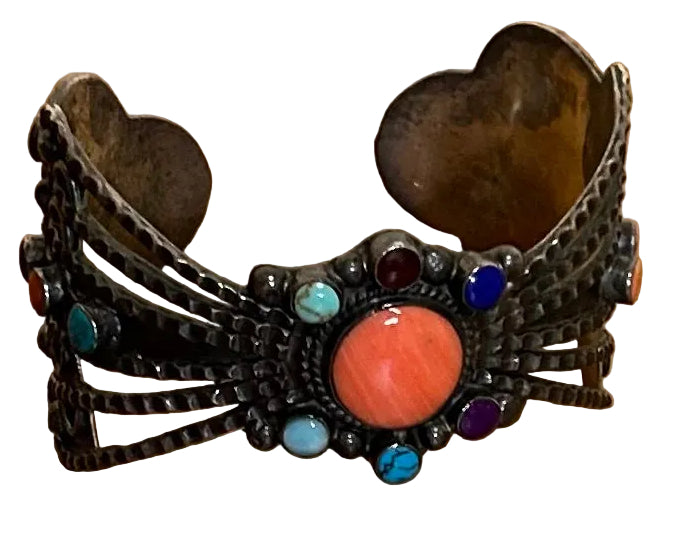 Multi-stone Cuff Bracelet