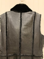 Worth, Leather Vest, Size 4