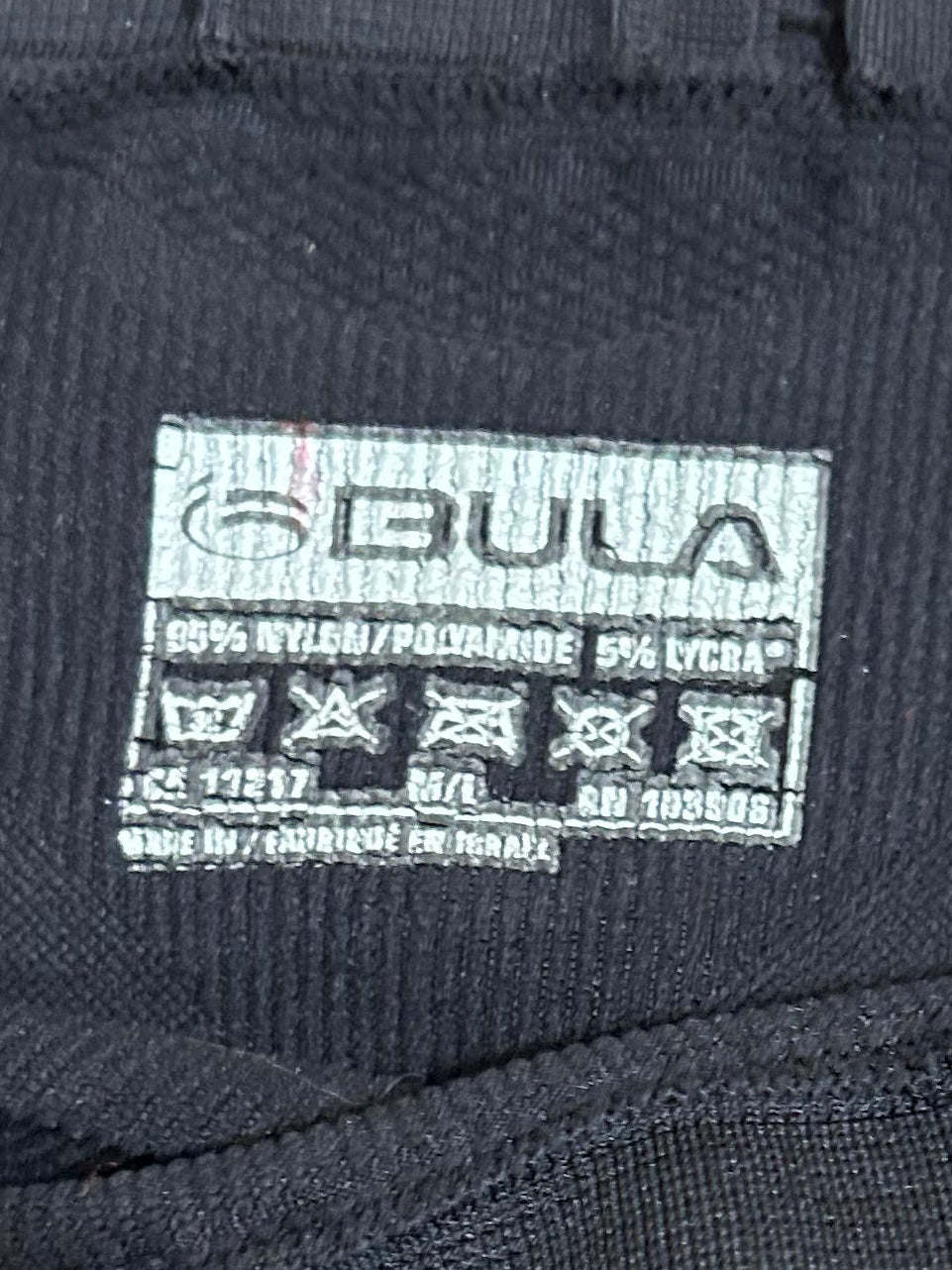Bula, 2piece, base layer, size Med/Large