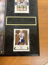 Load image into Gallery viewer, Tom Brady football plaque
