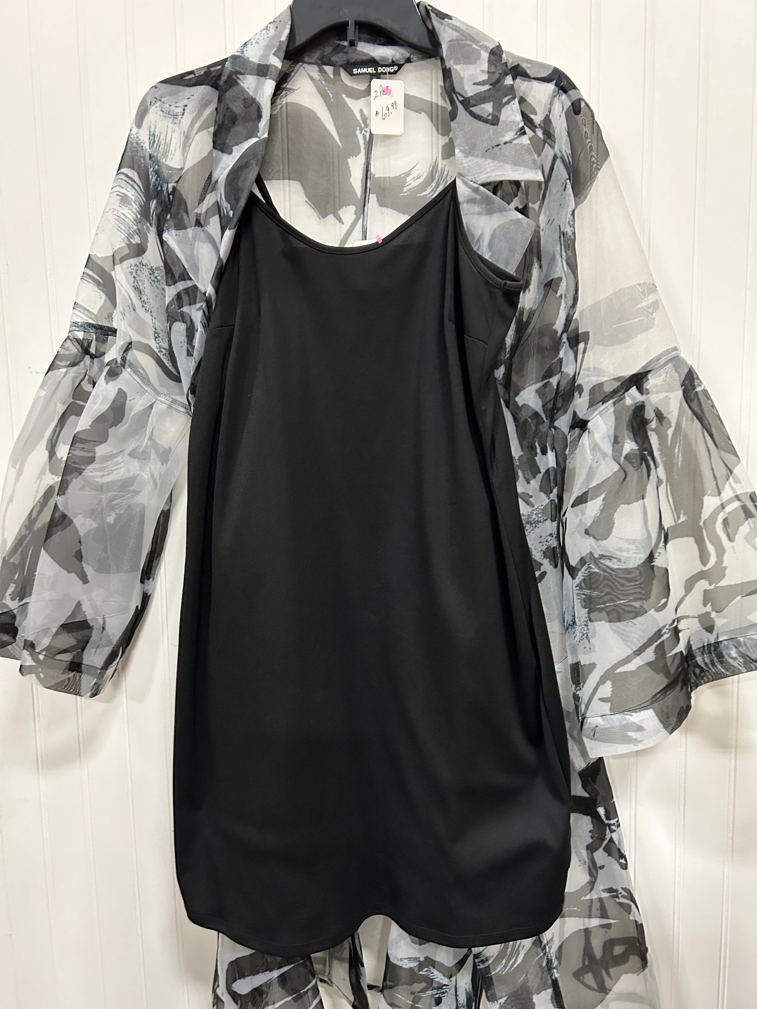 Samuel Dong, 2pc. Dress, size Medium