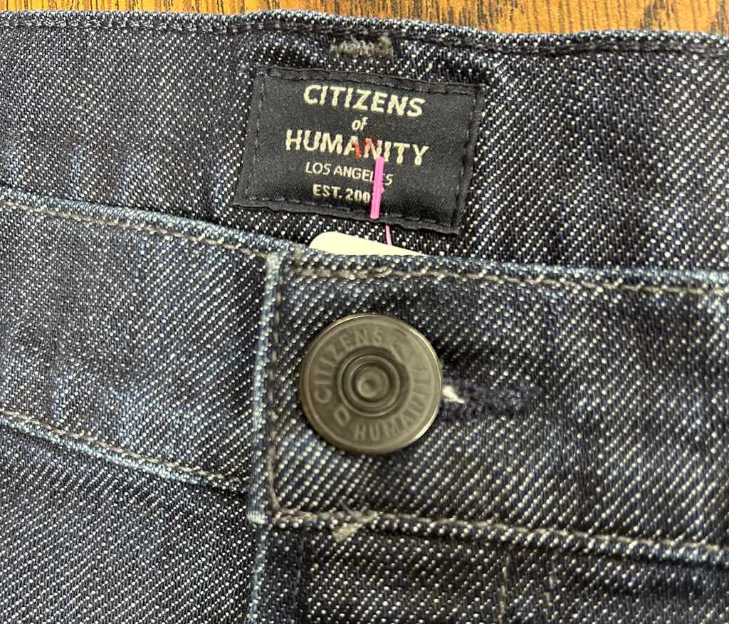 Citizens of Humanity, Blue Denim, Men's size 33