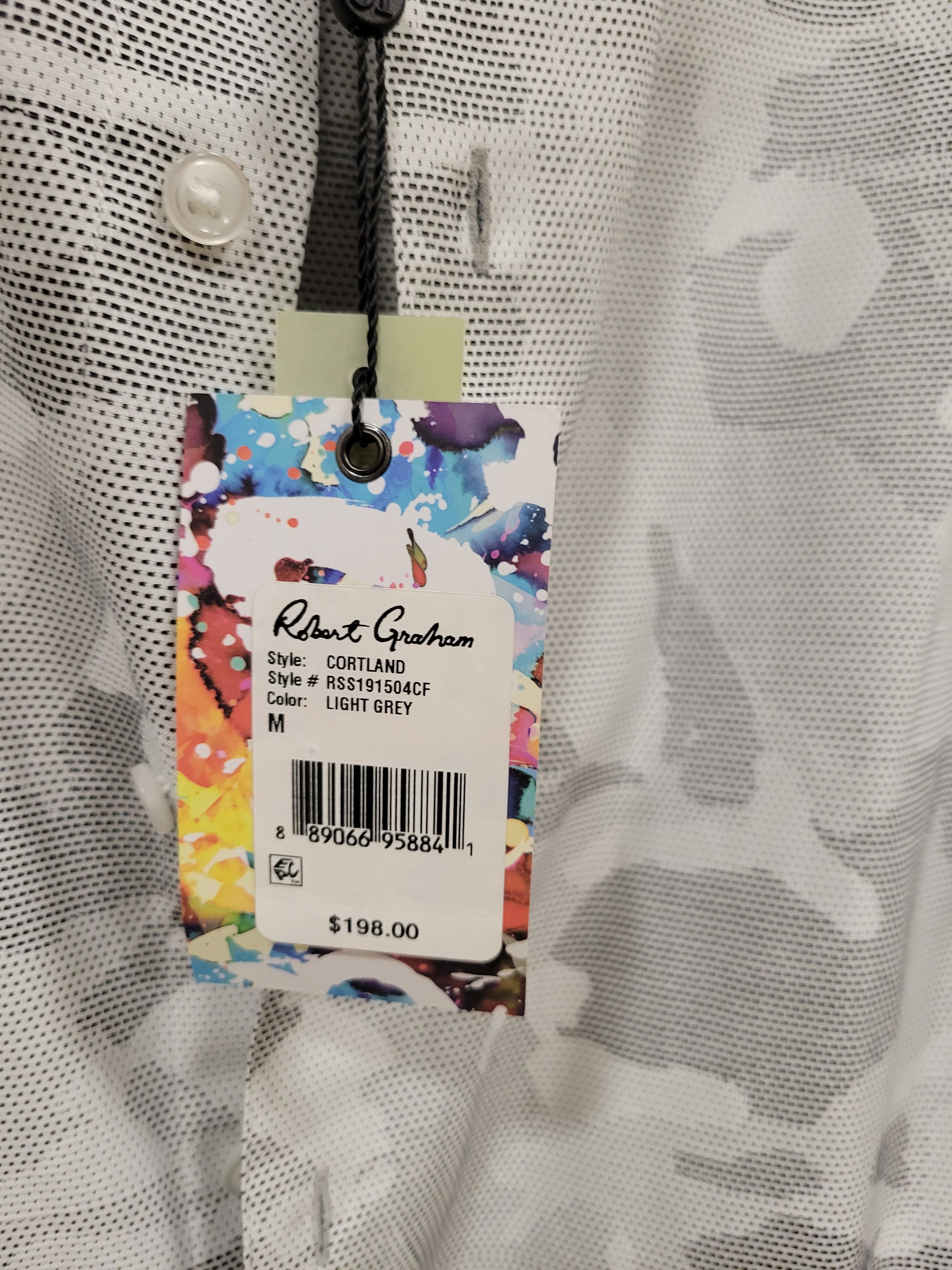 Robert Graham, Dress Shirt, size Med