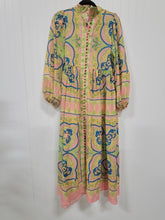 Load image into Gallery viewer, Colorful Balloon Sleeve Dress
