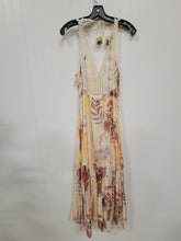 Load image into Gallery viewer, Natural Toned Crochet Trim Dress

