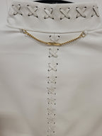 St. John Sport, Leather Jacket, size Sm