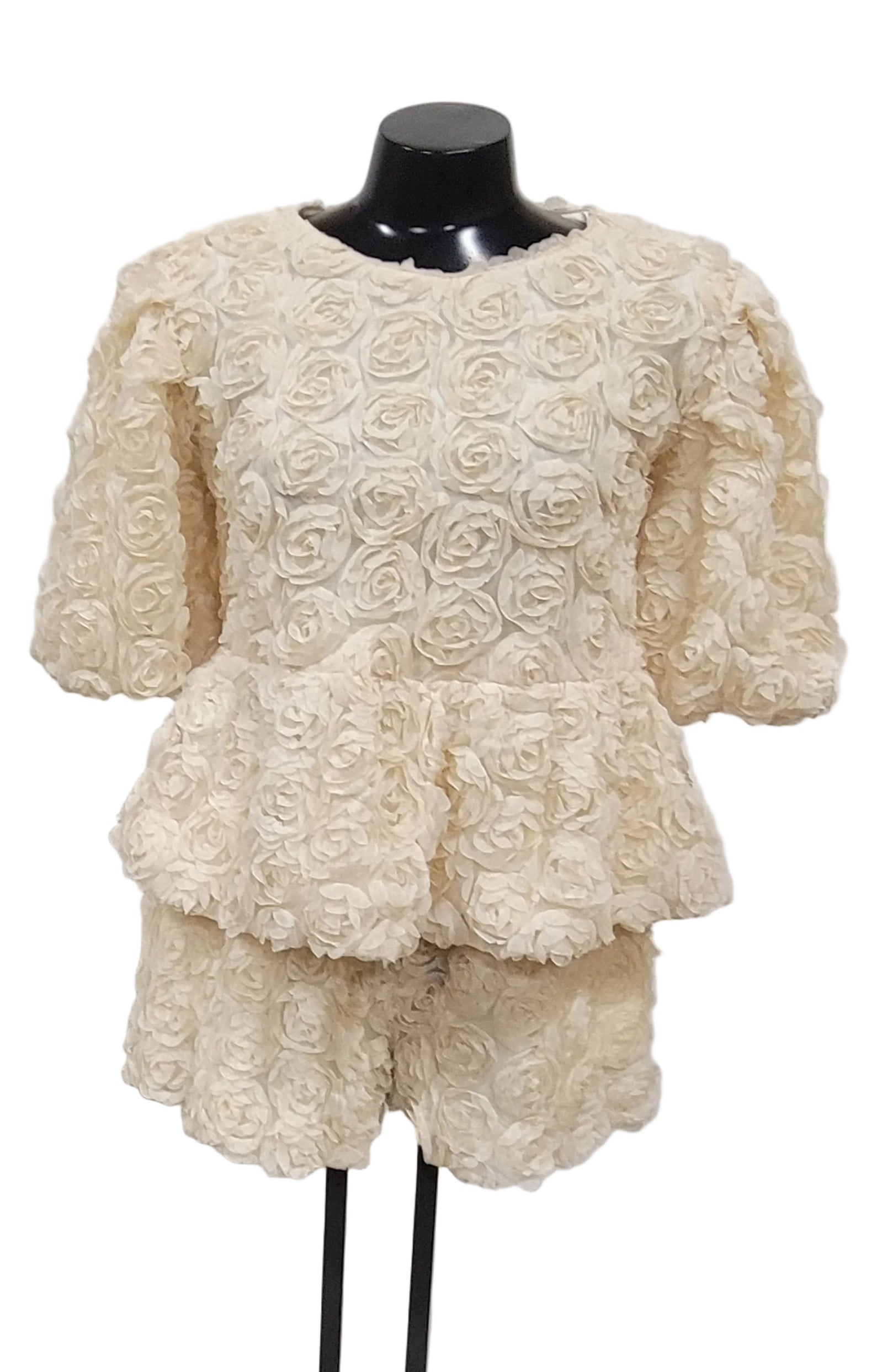 Manle, 2piece Short & Shirt Set, size Medium