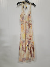 Load image into Gallery viewer, Natural Toned Crochet Trim Dress
