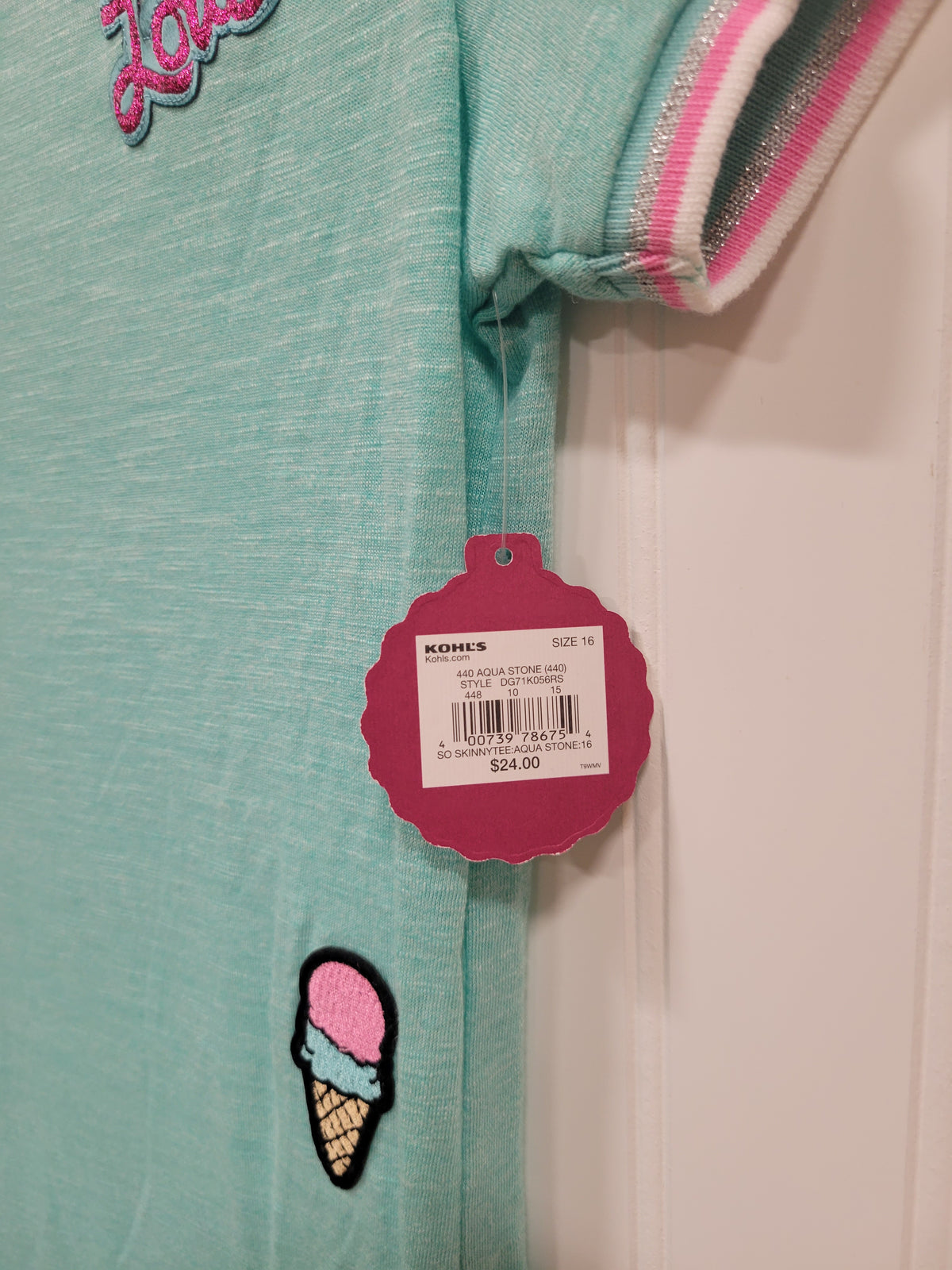SO, Shirt, Girls size 16