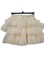 Cream Tulle Skirt, size Medium
