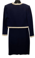 Vintage, St. John Evening, by Marie Gray, 2pc. Dress, size 6
