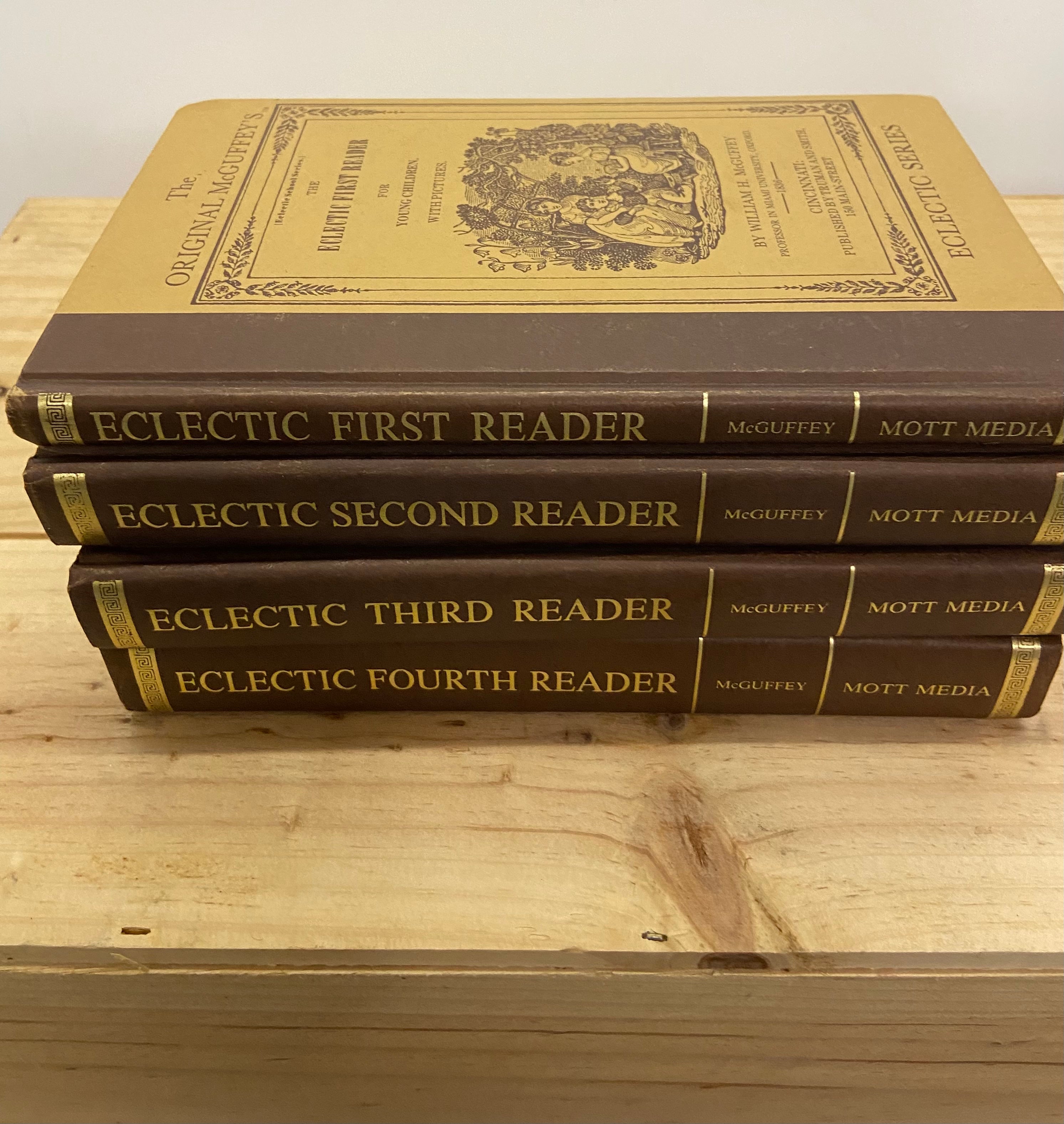 BOOK- McGuffey Readers, vol. 1-4