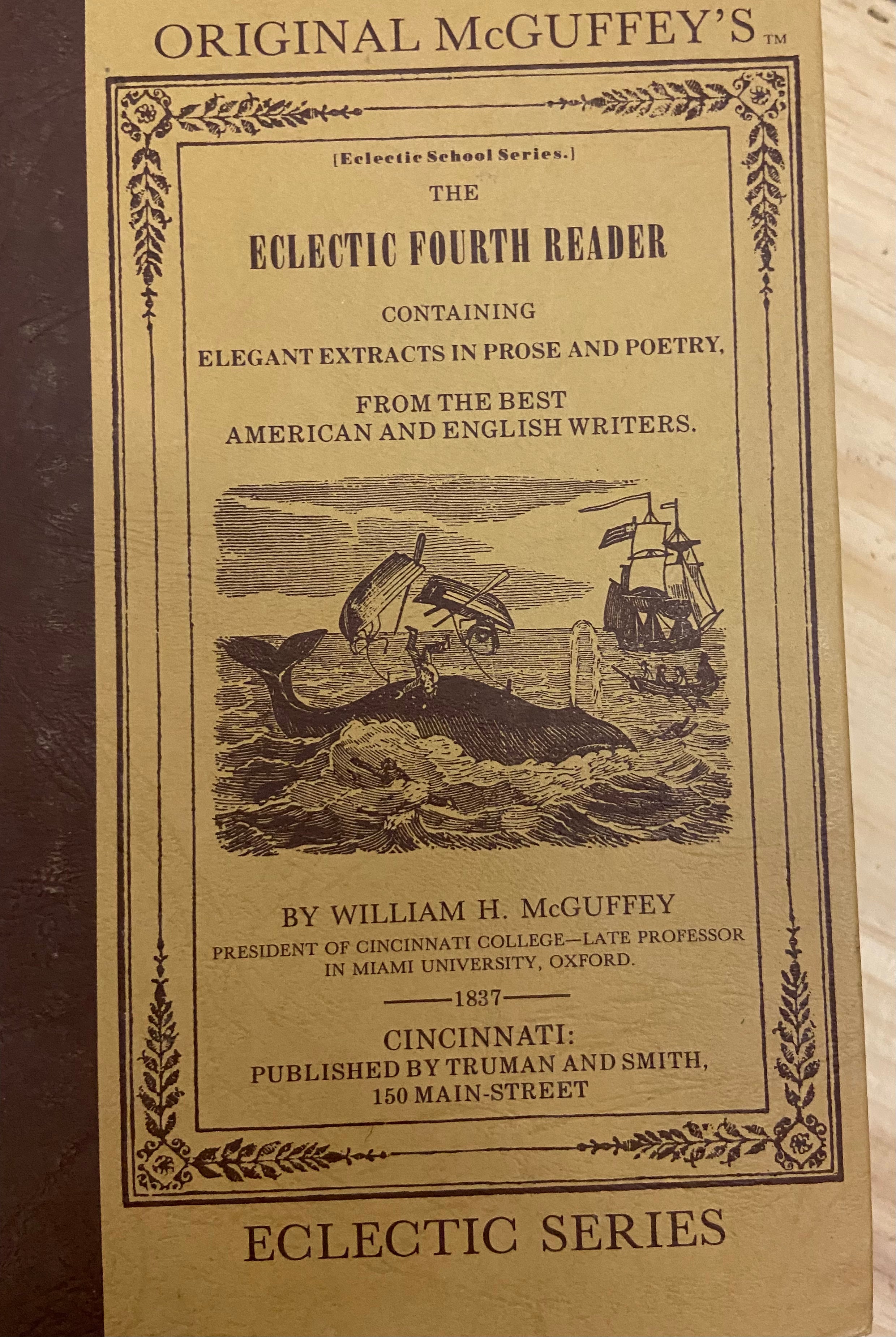 BOOK- McGuffey Readers, vol. 1-4