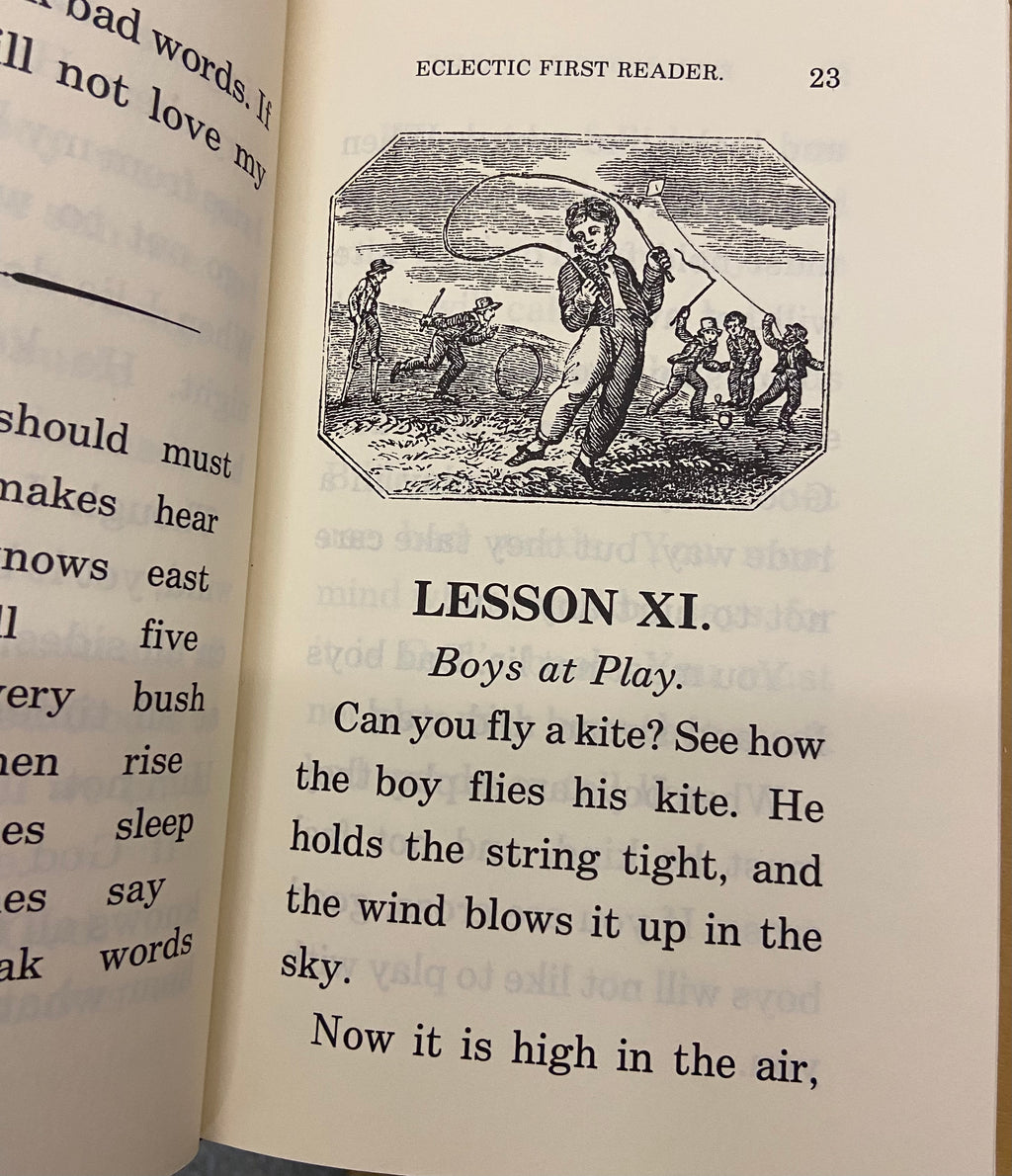 BOOK- McGuffey Readers, vol. 1-4