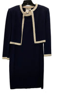 Vintage, St. John Evening, by Marie Gray, 2pc. Dress, size 6
